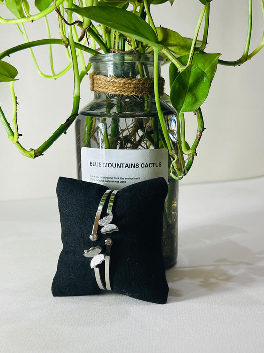 Butterfly silver Handcuff